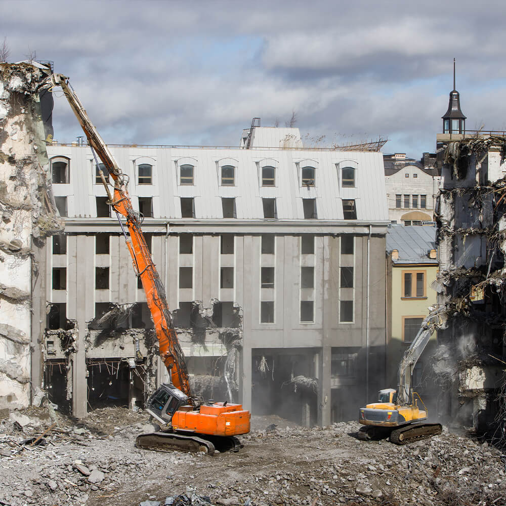 Abrissarbeiten Berlin