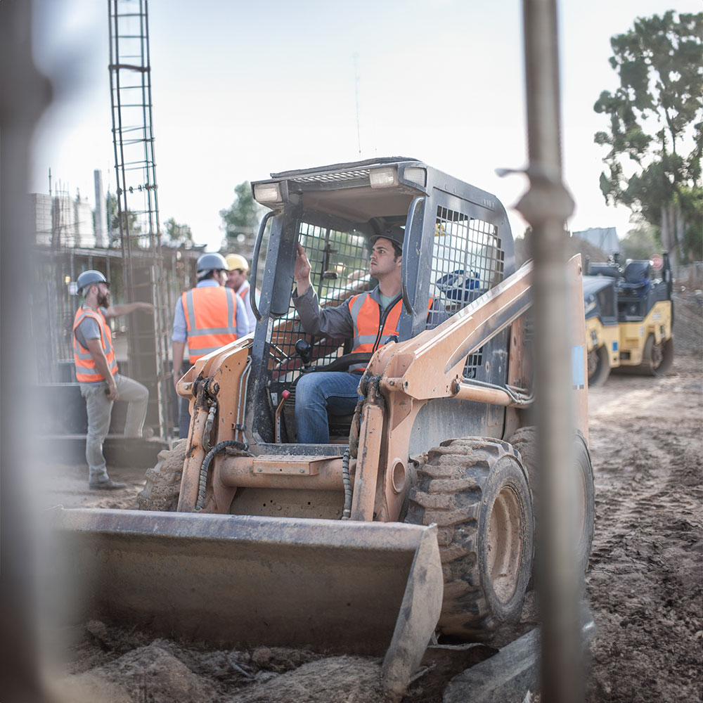Bauarbeiter in Berlin